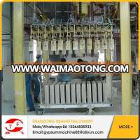 Fully automatic gypsum block production line