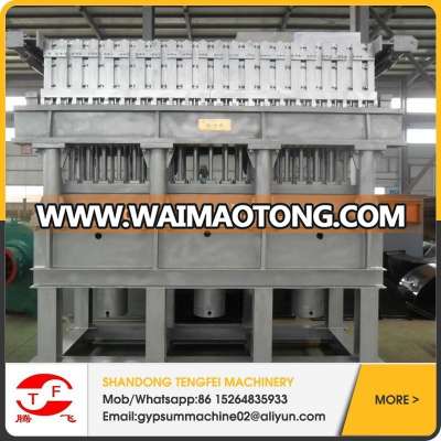 Gypsum block making equipment with advanced technology ISO Certificate