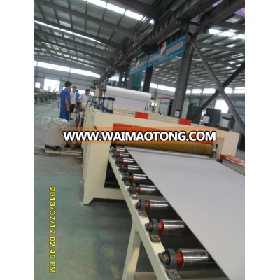 Hot sale manufacturing equipment for gypsum board material, with PLC communication module, easy to operate with reasoable price