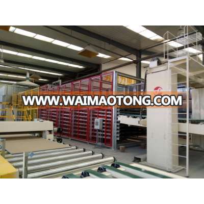 China automatic gypsum board production line machine low investment